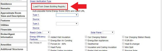 RMLSweb Home Energy Score Button