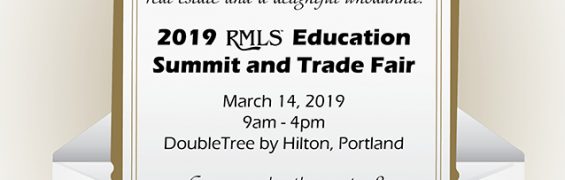 Save the Date! RMLS Education Summit and Trade Fair Happening March 14, 2019