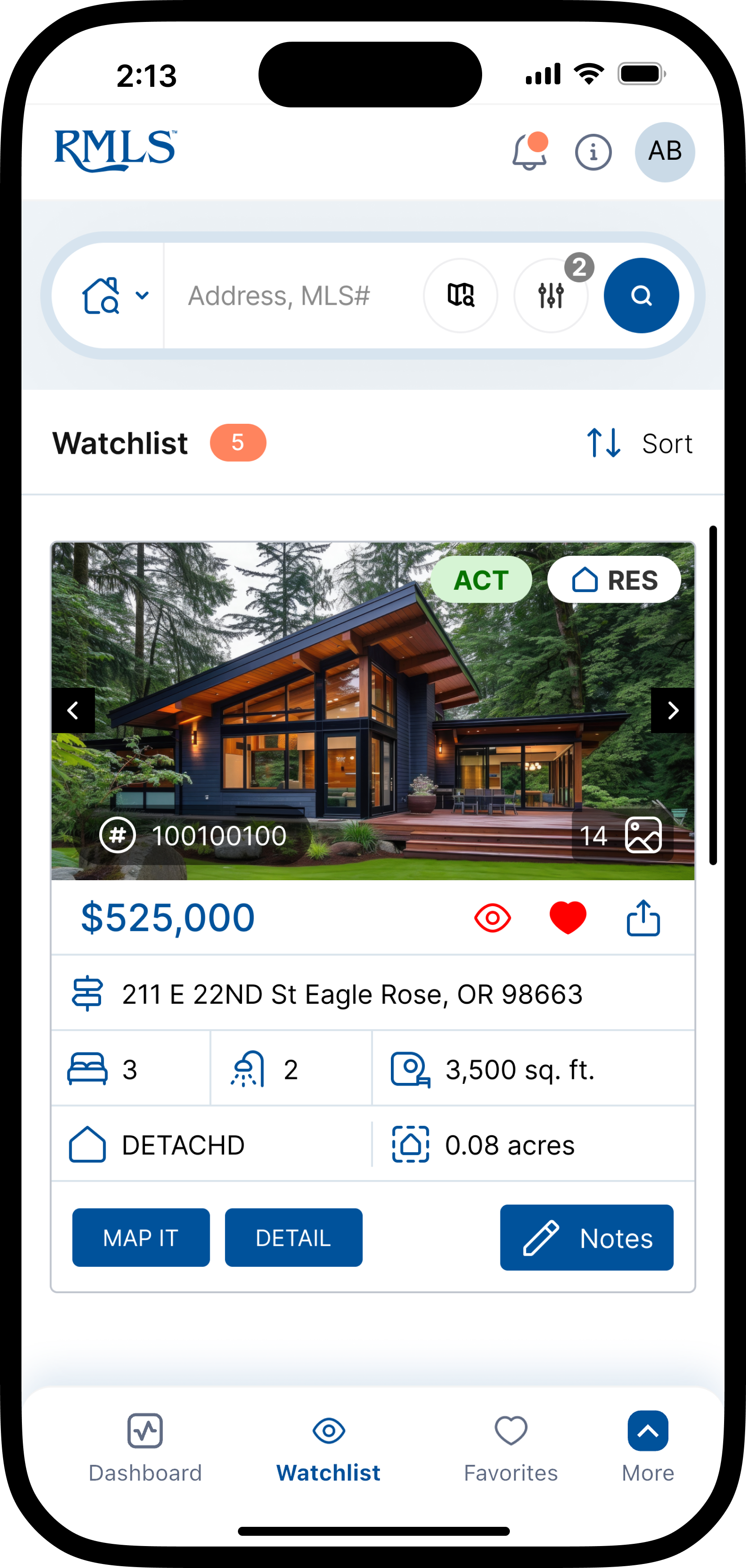 Watchlist View